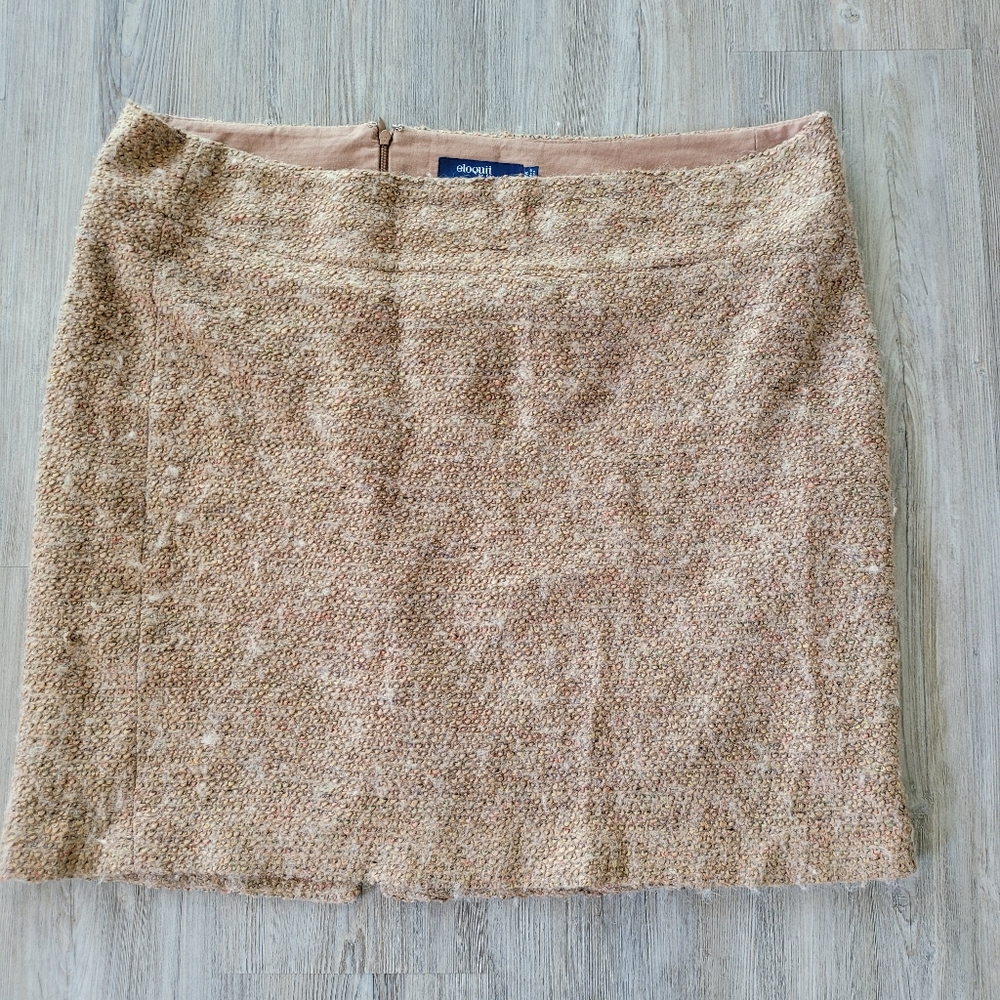 Eloquii Tweed Skirt, Size 18W